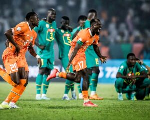 Ivory Coast Celebrates victory